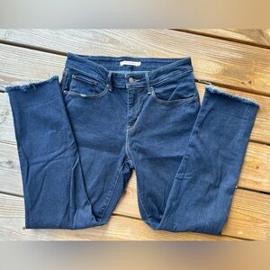 Signature by Levi Strauss Size 10 Mid Rise Denim Skinny Jeans